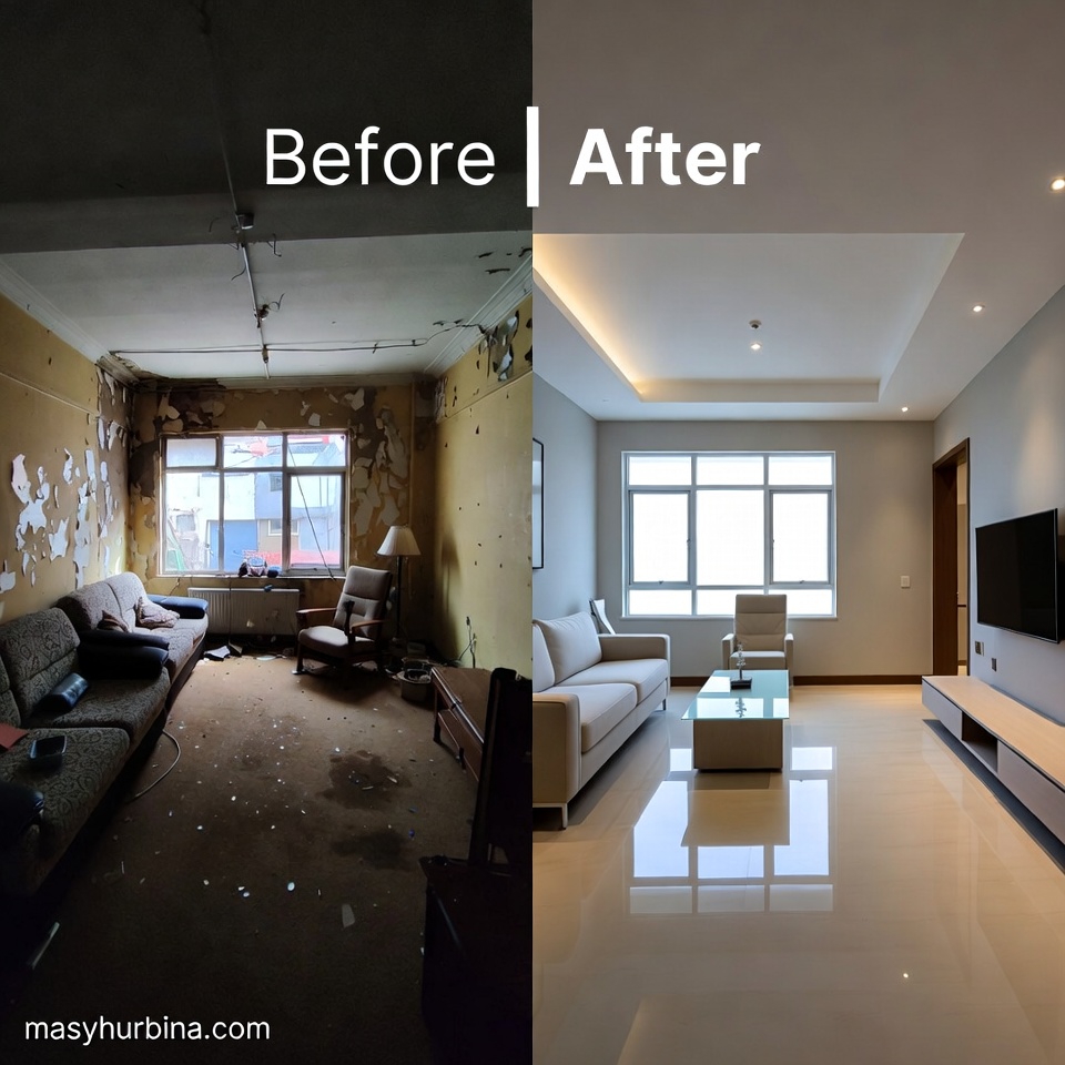 before and after full home renovation in kuala lumpur